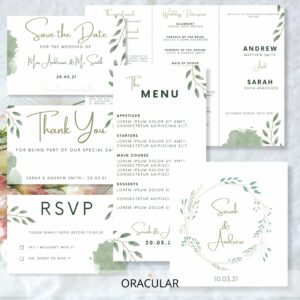 TEMPLATE MARIAGE EUCALYPTUS